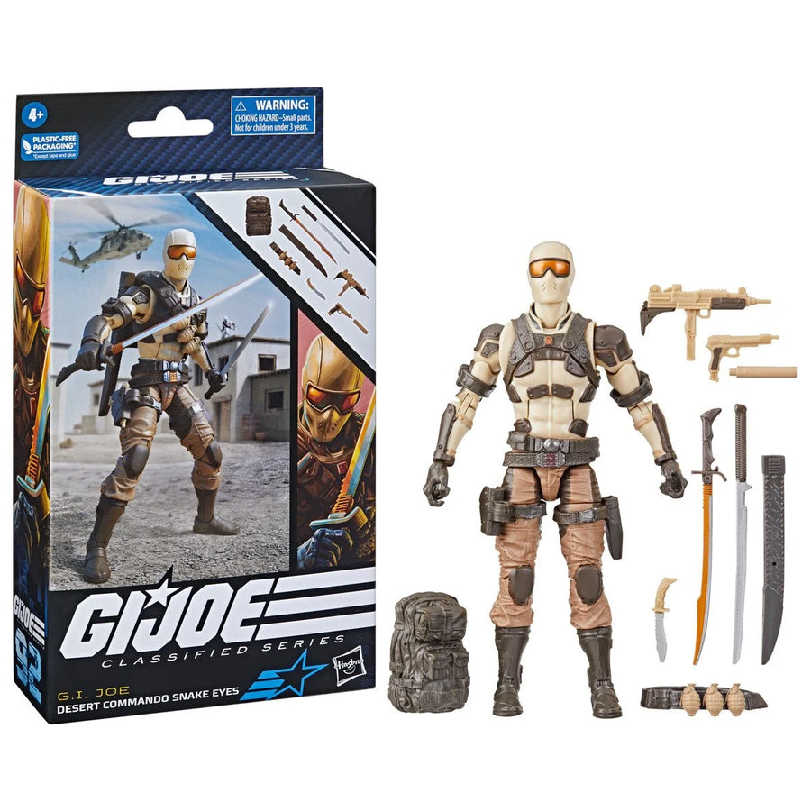 G.I. Joe Classified Series Desert Commando Snake Eyes