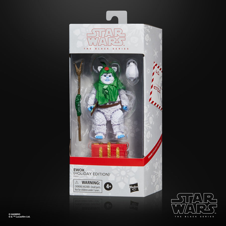 Star Wars The Black Series Ewok (Holiday Edition)