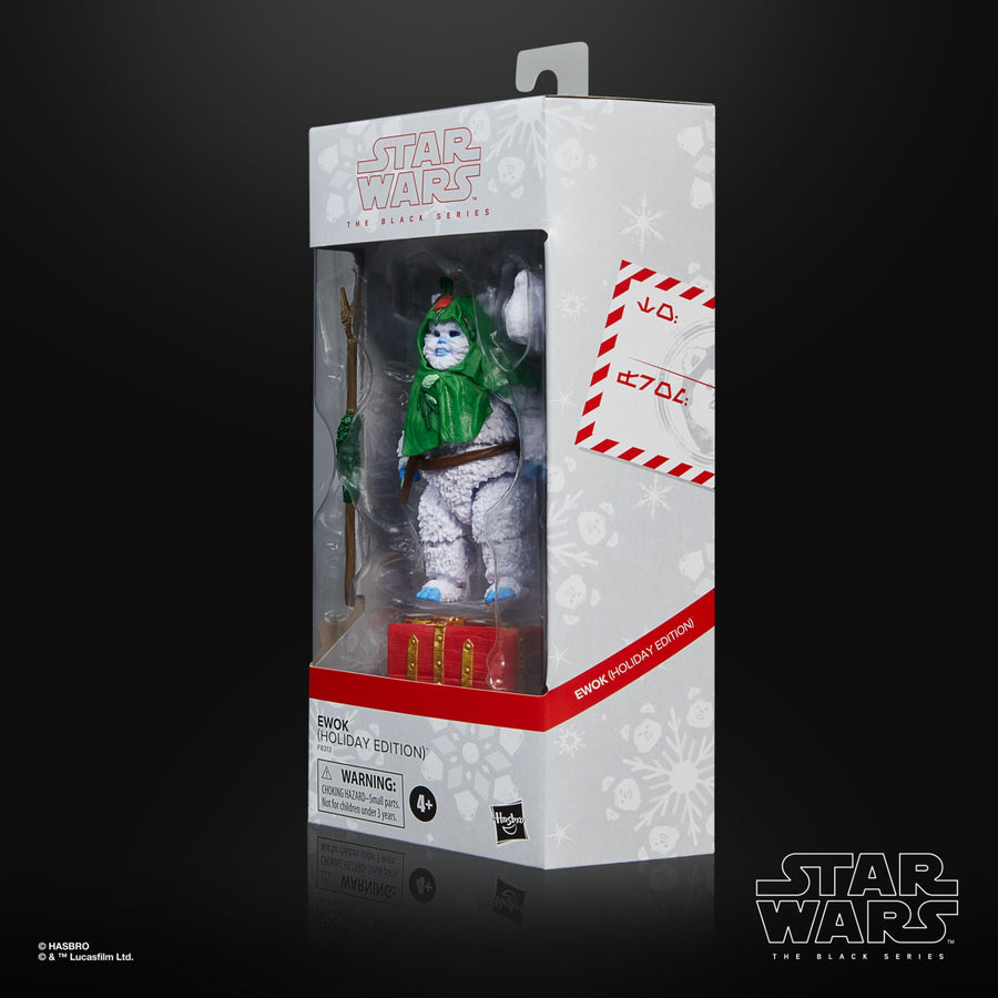 Star Wars The Black Series Ewok (Holiday Edition)