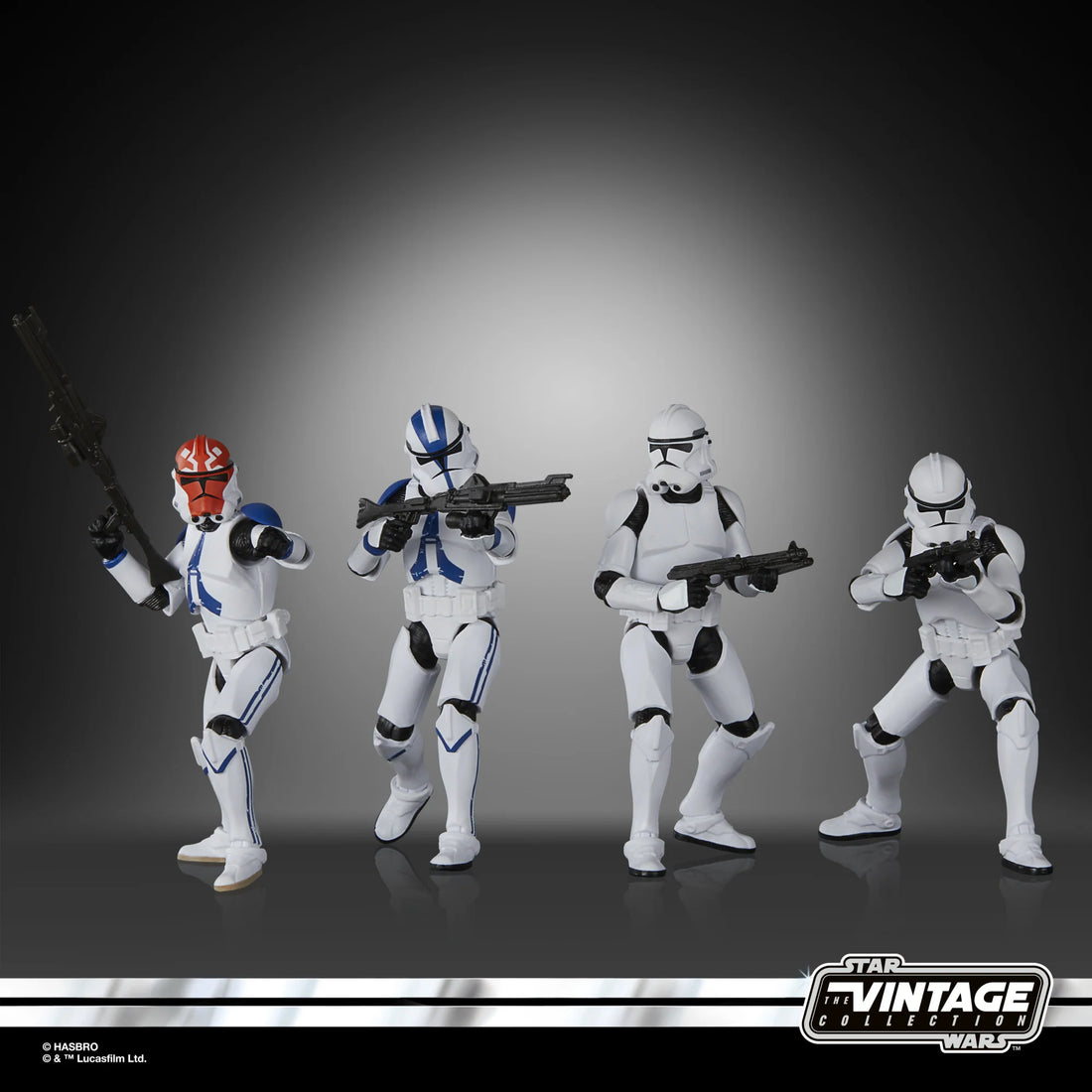 Star Wars The Vintage Collection Phase II Clone Trooper 4-Pack