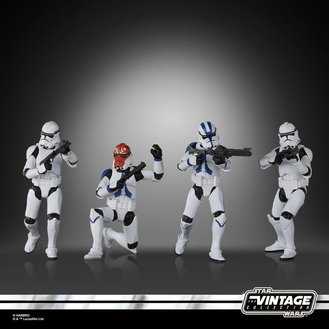 Star Wars The Vintage Collection Phase II Clone Trooper 4-Pack