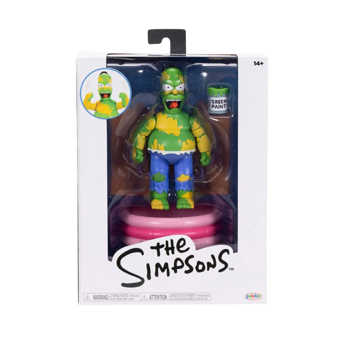 The Simpsons 5-Inch Premium Furious Homer Simpson Action Figure