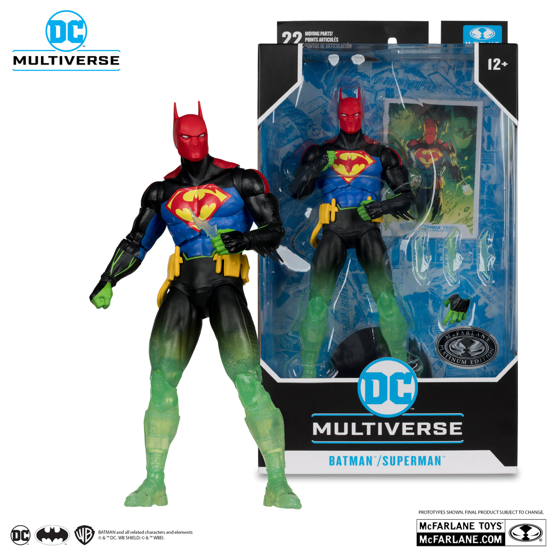 DC Multiverse Batman/Superman Fusion (Batman/Superman: World&