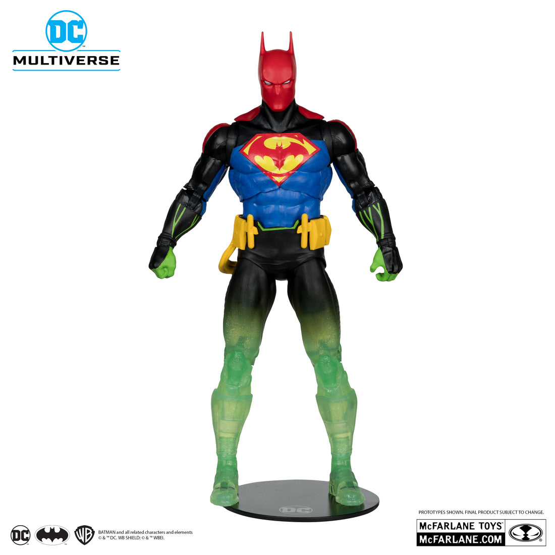 DC Multiverse Batman/Superman Fusion (Batman/Superman: World&