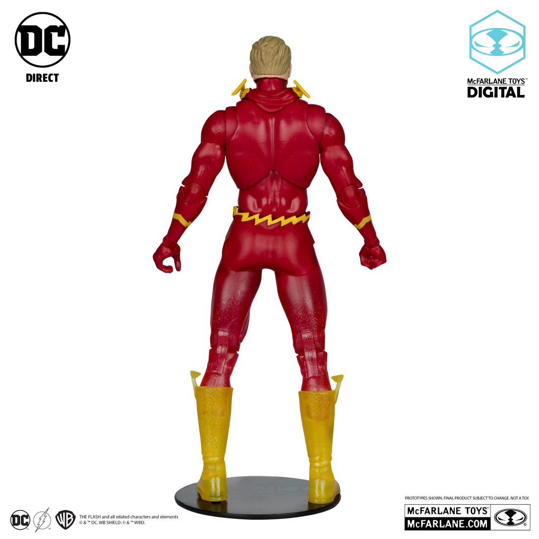 DC Direct The Flash (McFarlane Toys Digital Collectible) - Platinum Edition