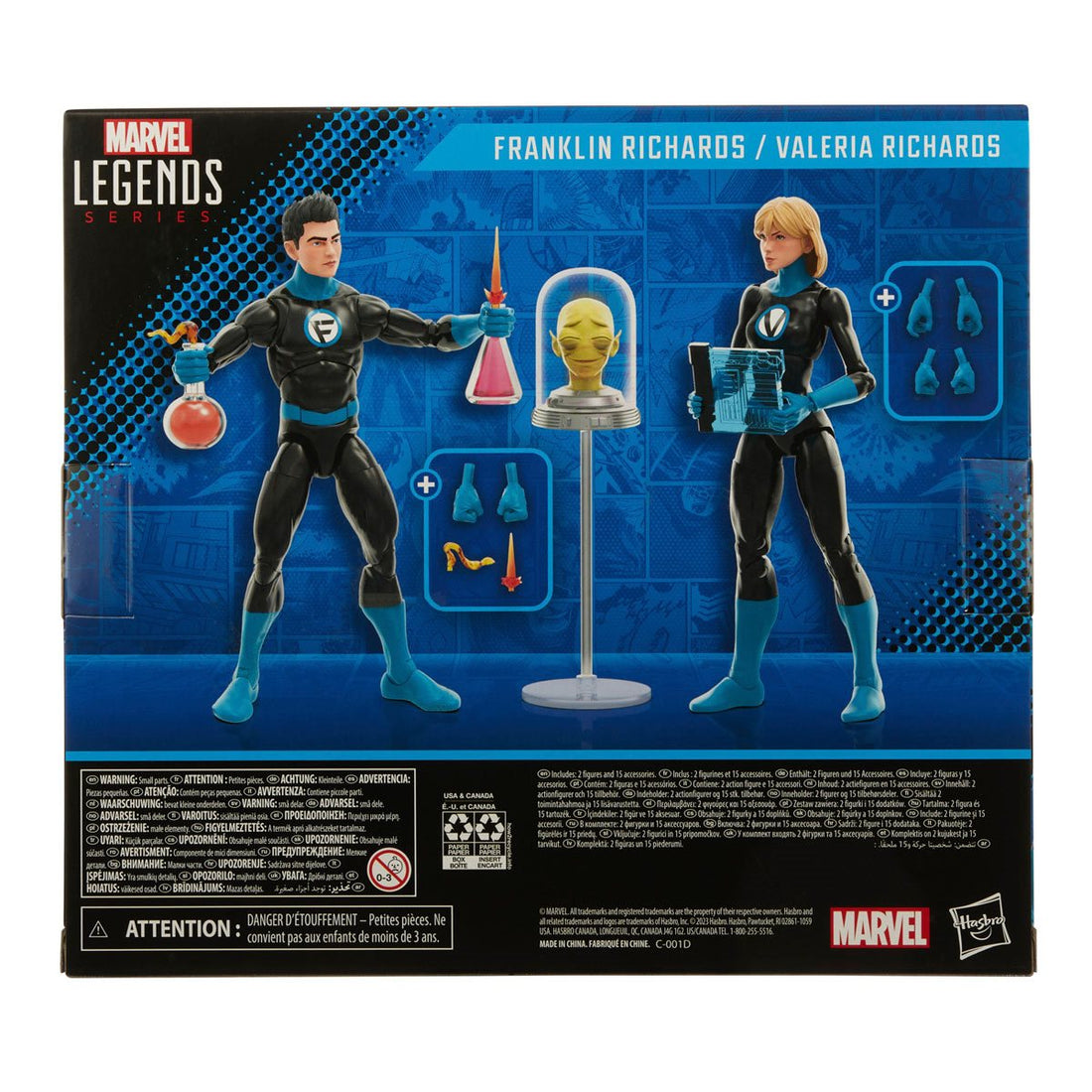 Marvel Legends Fantastic Four Franklin Richards and Valeria Richards