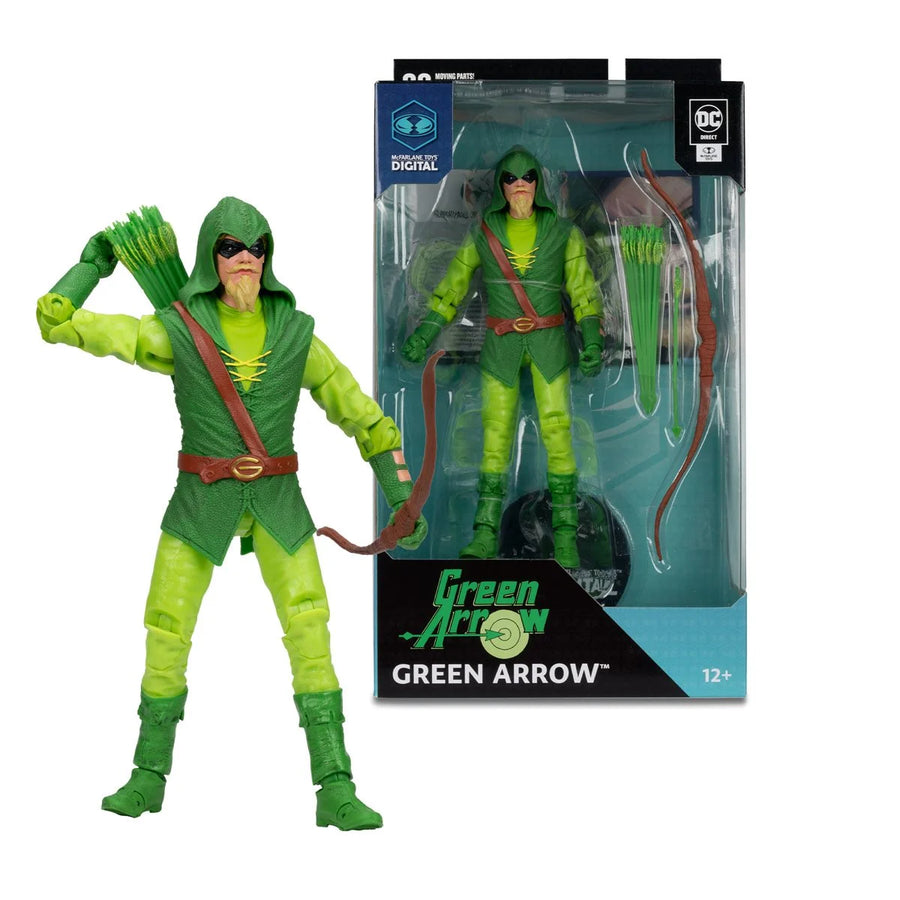 DC Direct Green Arrow Longbow Hunter (McFarlane Toys Digital Collectible)