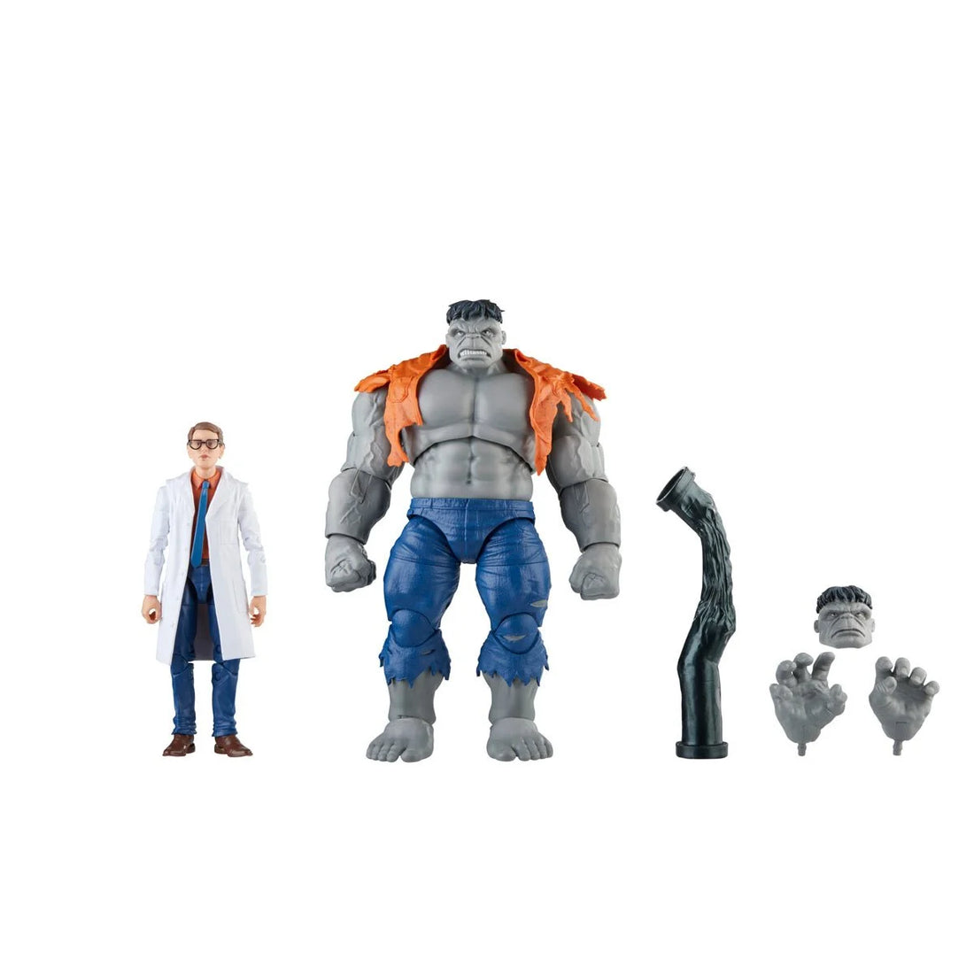 Marvel Legends Gray Hulk and Dr. Bruce Banner (Avengers 60th Anniversary)