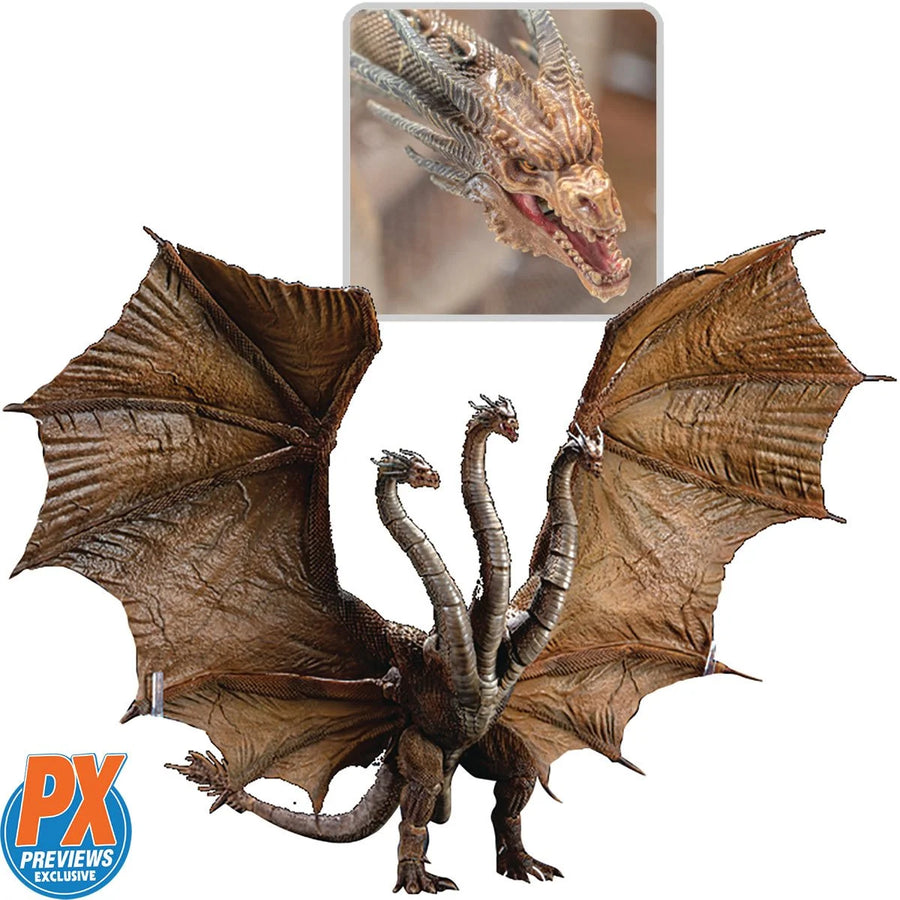 Godzilla: King of the Monsters King Ghidorah Exquisite Basic Action Figure - Previews Exclusive