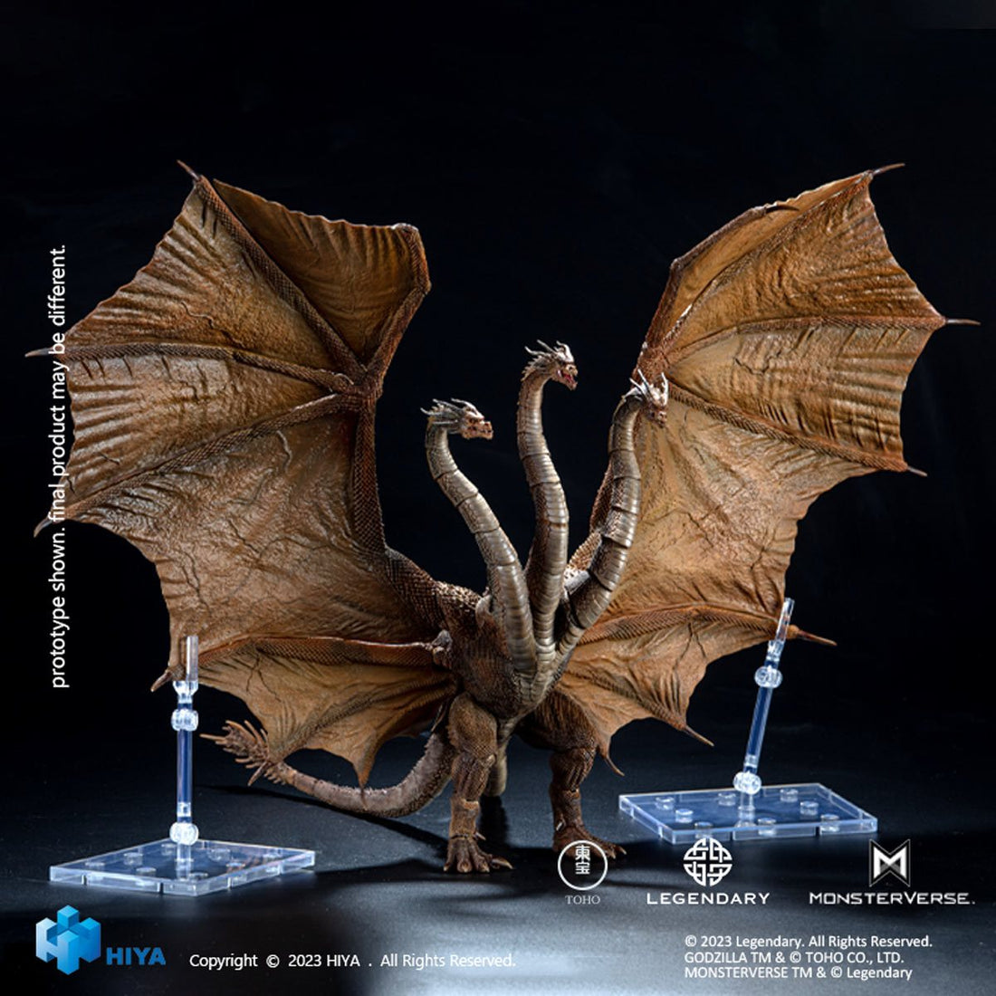 Godzilla: King of the Monsters King Ghidorah Exquisite Basic Action Figure - Previews Exclusive