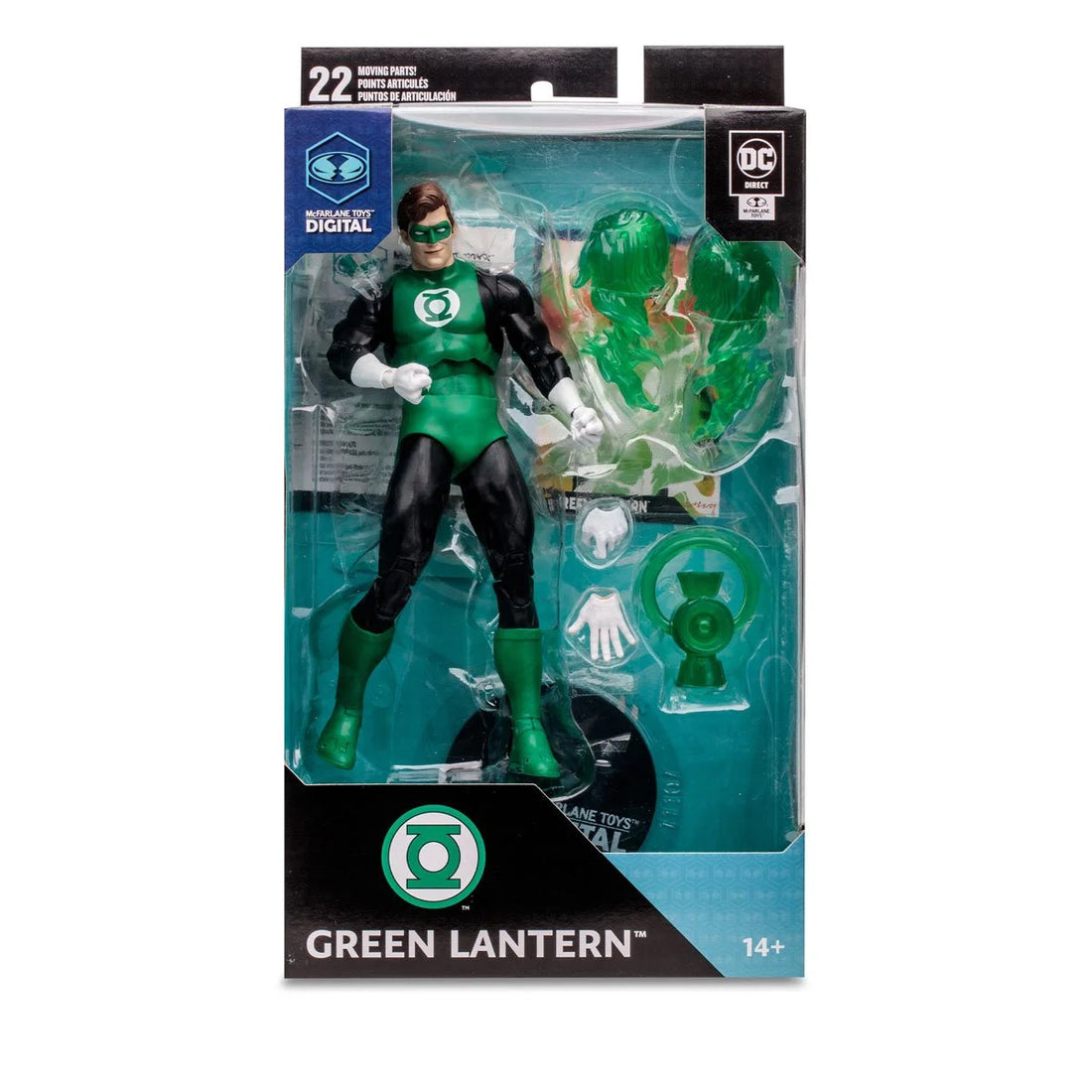 DC Direct Green Lantern Hal Jordan Silver Age (McFarlane Toys Digital Collectible)