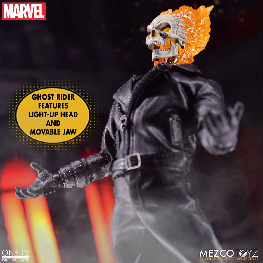 Ghost Rider and Hell Cycle One:12 Collective Action Figure Set