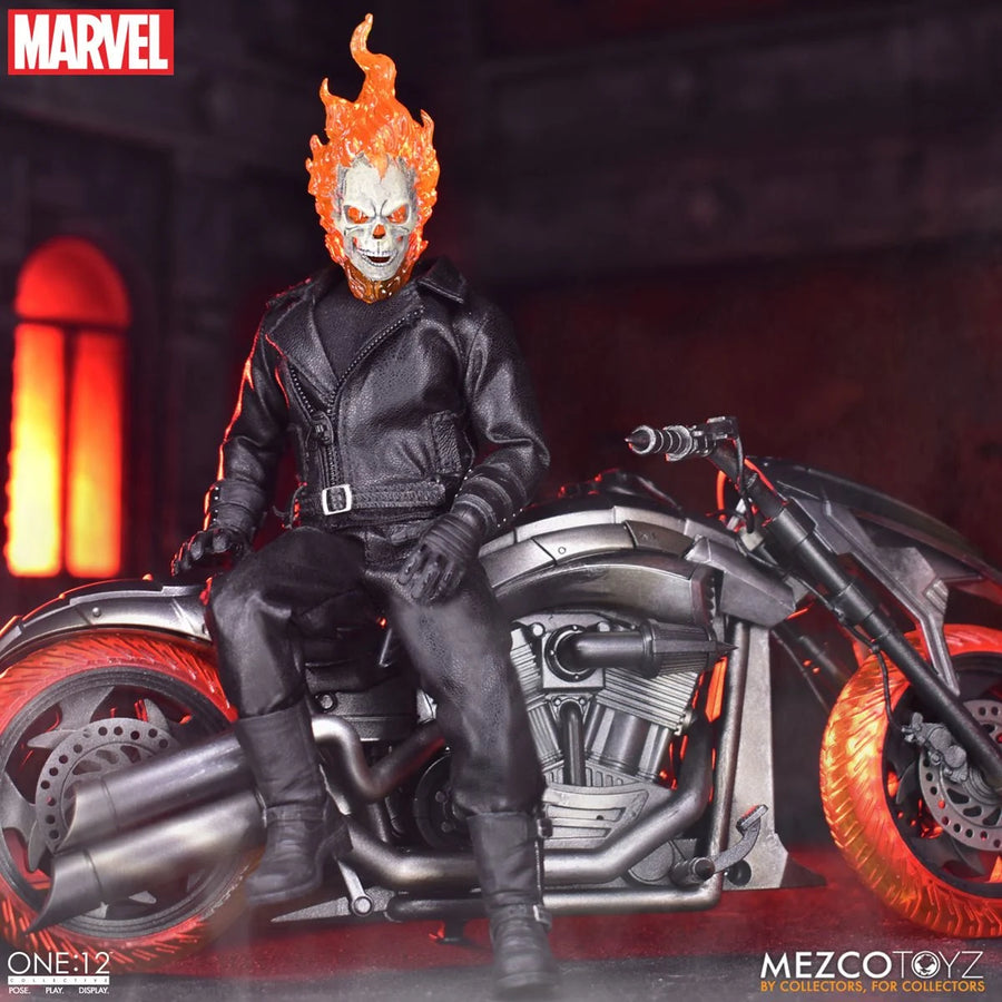 Ghost Rider Toy Set Ghost Rider and Hell Cycle One:12 Collective Action Figure Set – Geek ...