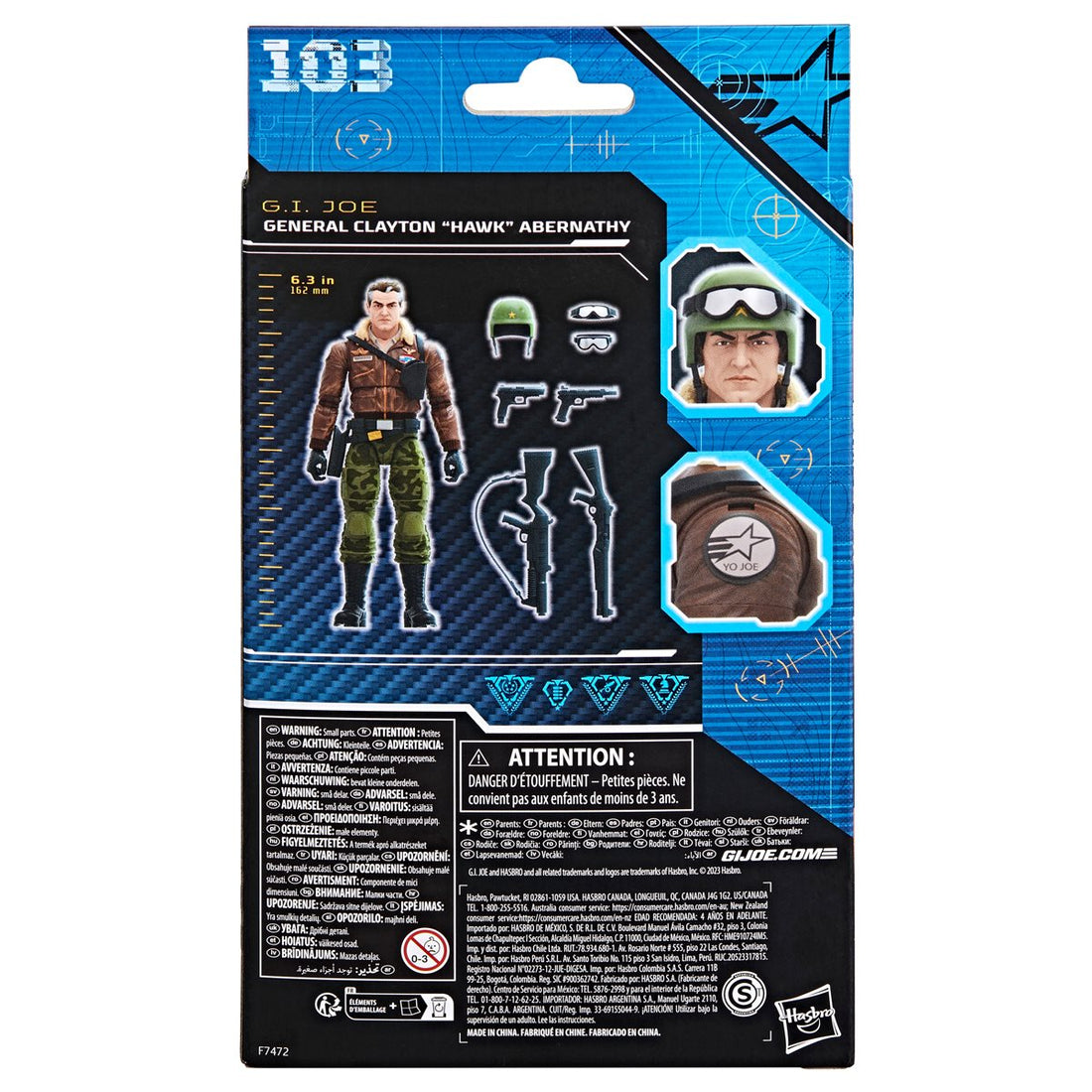 G.I. Joe Classified Series General Hawk Clayton Abernathy