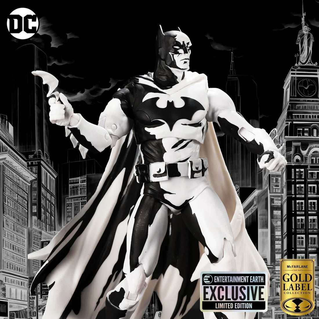 DC Multiverse Batman Hush Sketch Gold Label - Entertainment Earth Exclusive