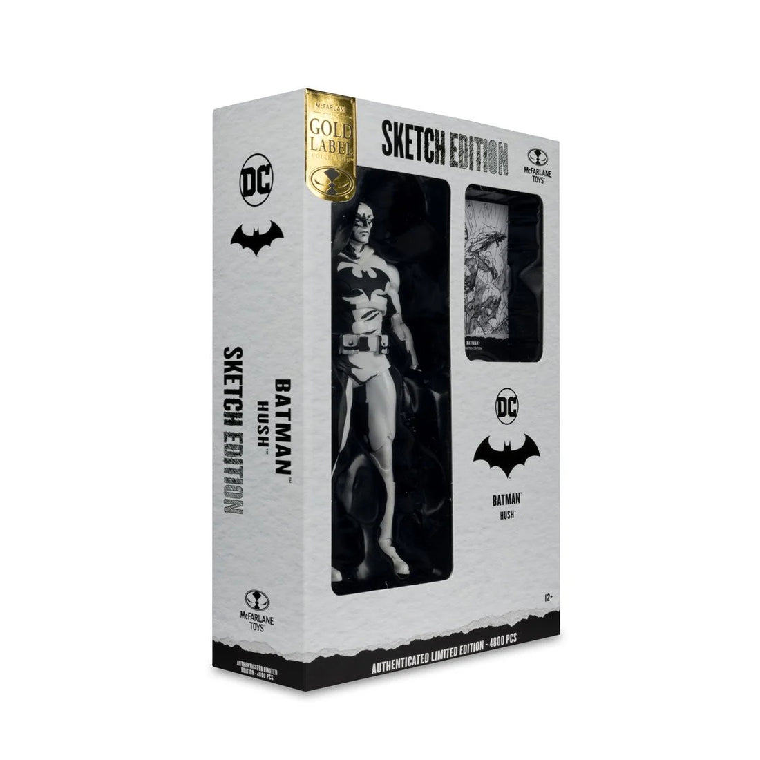 DC Multiverse Batman Hush Sketch Gold Label - Entertainment Earth Exclusive