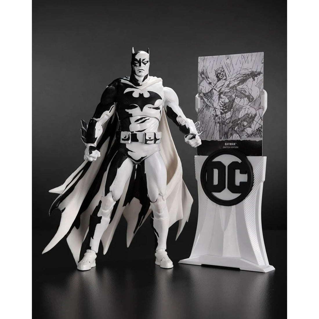 DC Multiverse Batman Hush Sketch Gold Label - Entertainment Earth Exclusive