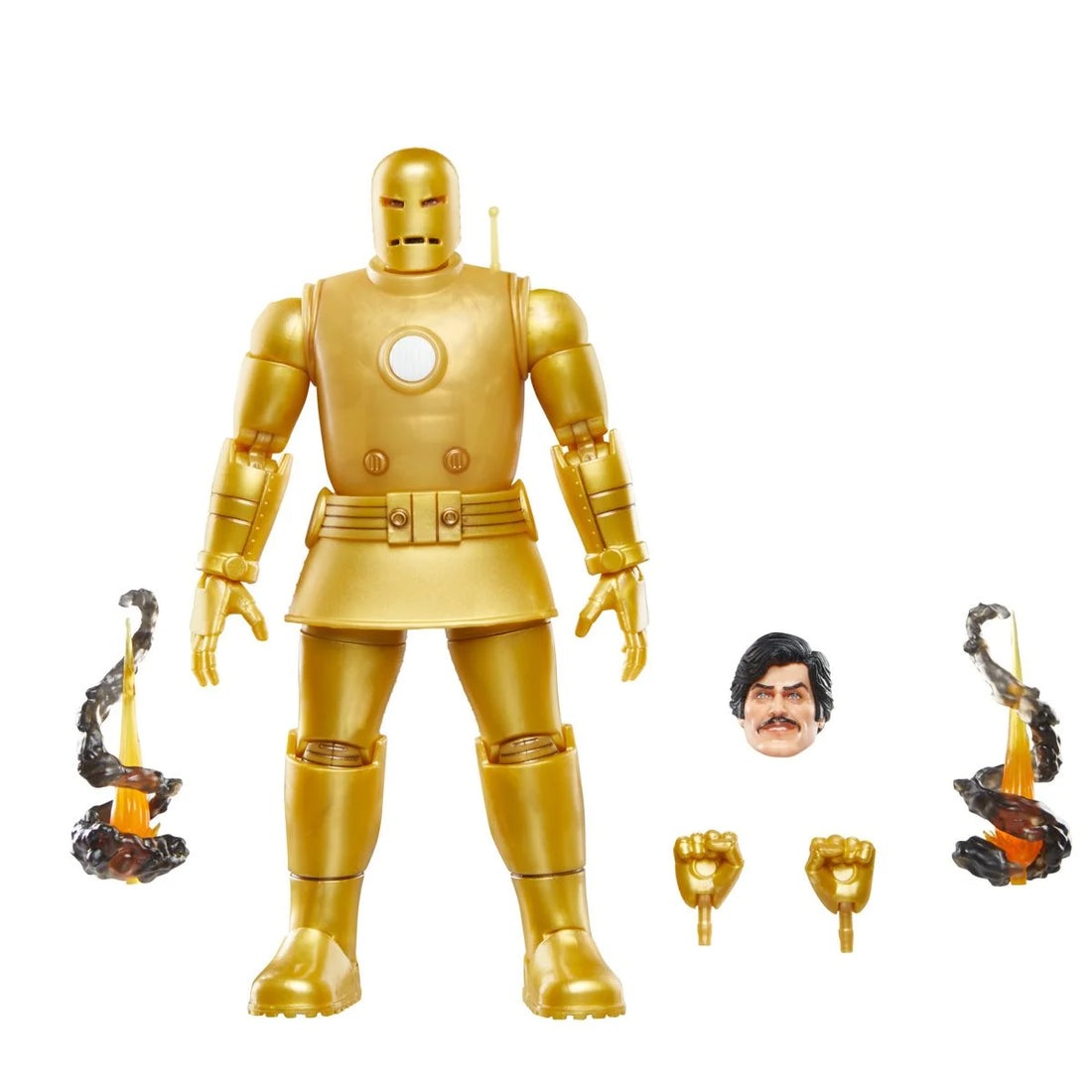 Marvel Legends Iron Man (Model 01 - Gold) (Iron Man Retro)