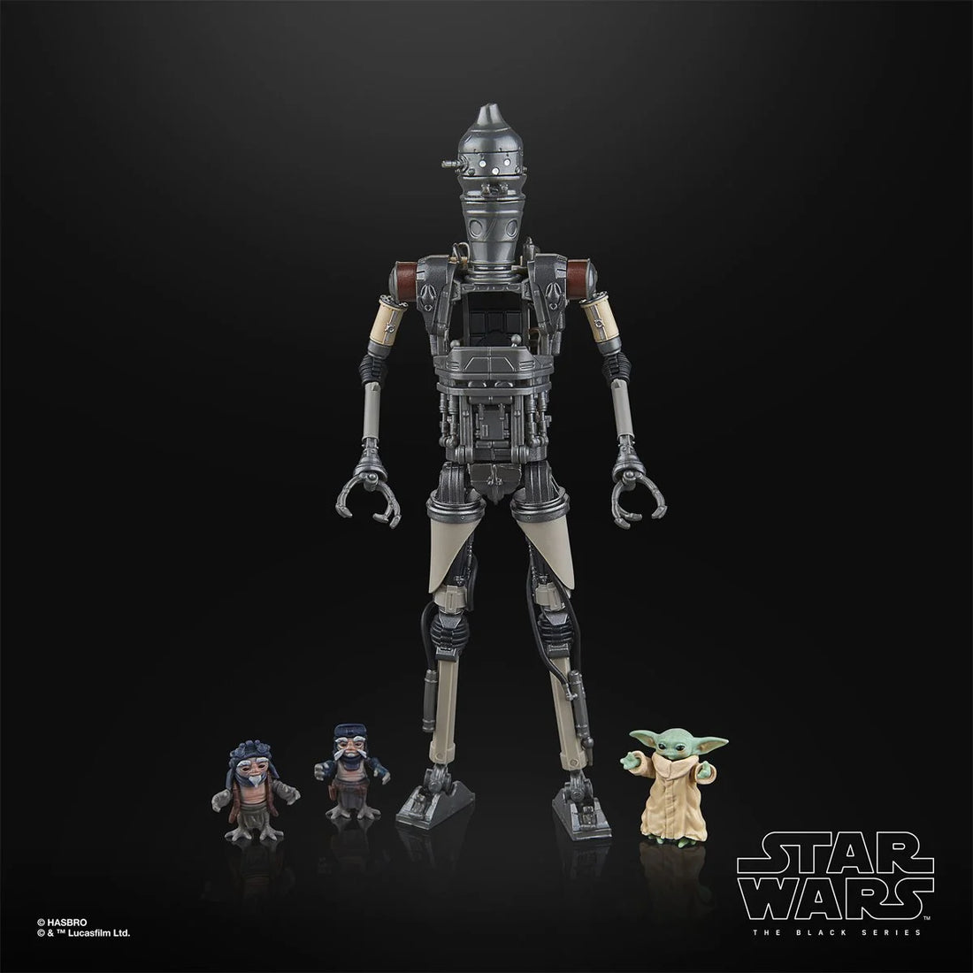 Star Wars The Black Series IG-12 & Grogu