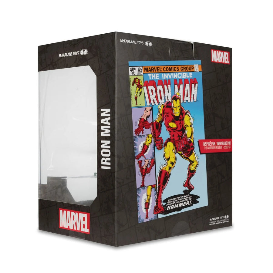 Marvel Wave 1 1:10 Scale Posed Figure with Scene - Iron Man from Iron Man #126