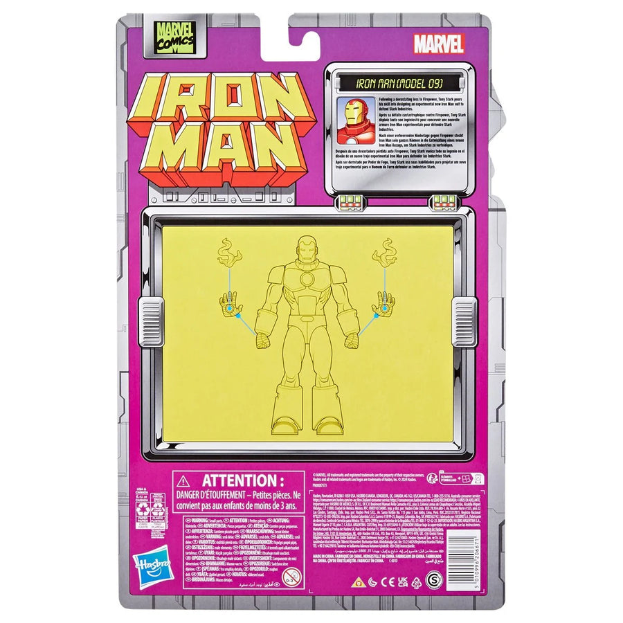 Marvel Legends Iron Man (Model 9) (Iron Man Retro)