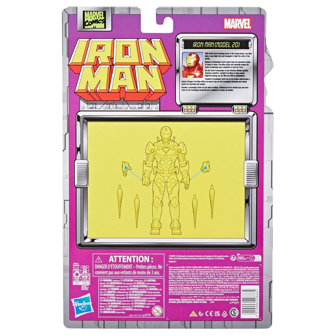 Marvel Legends Iron Man (Model 20) (Iron Man Retro)