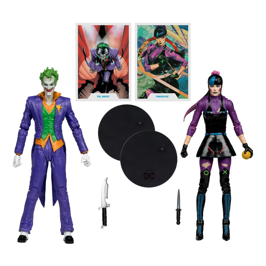 DC Multiverse The Joker and Punchline 2-Pack