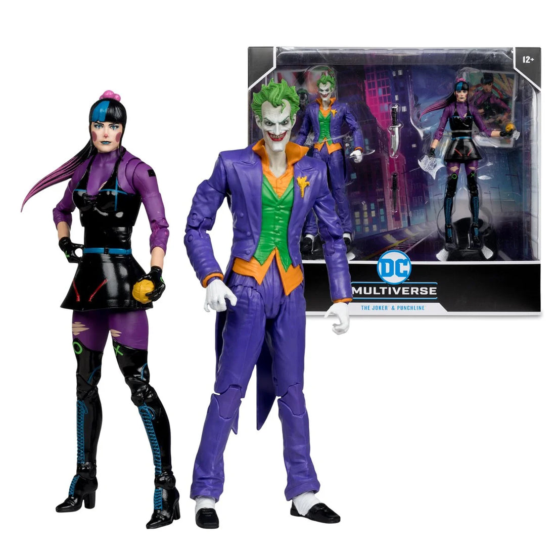 DC Multiverse The Joker and Punchline 2-Pack