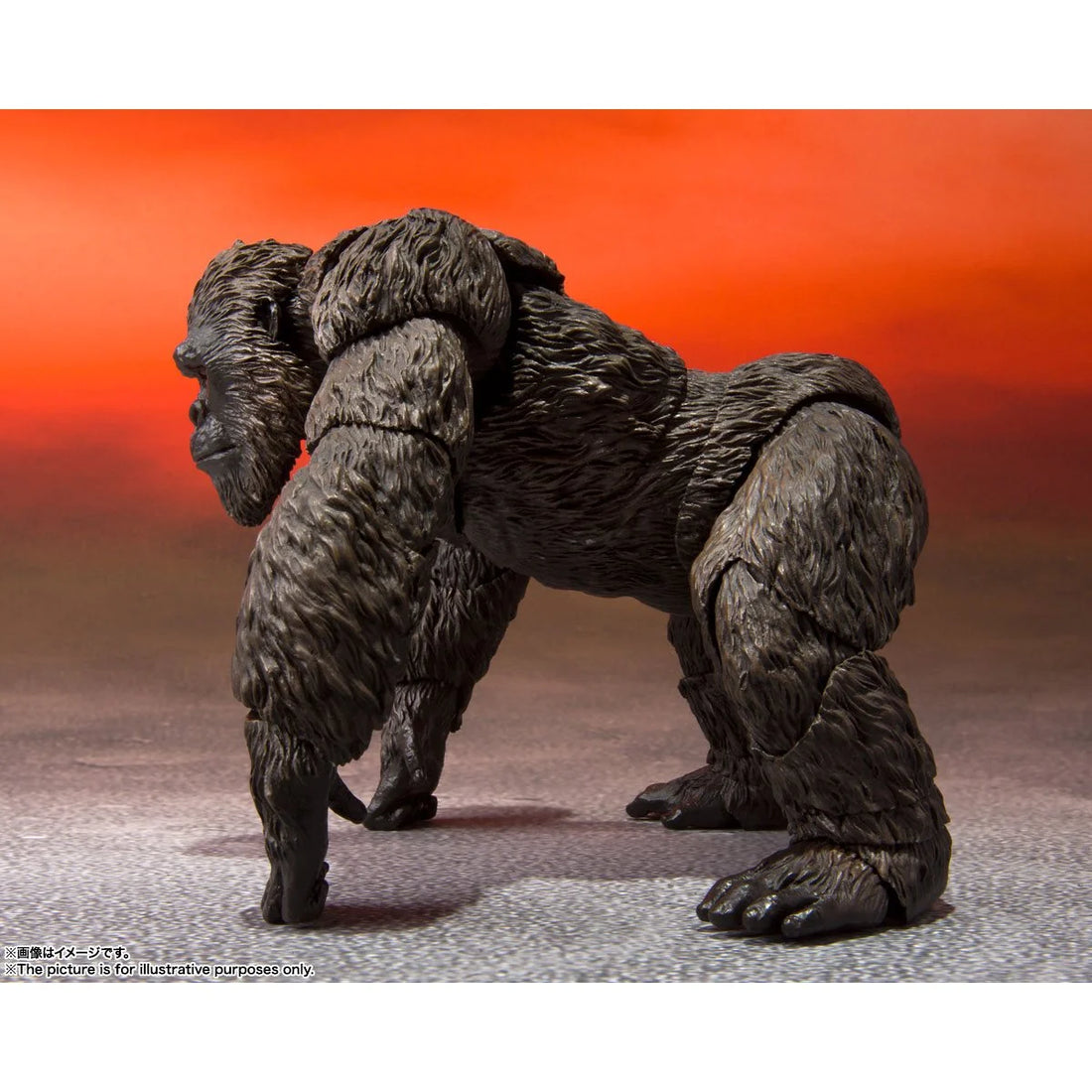 Godzilla vs. Kong 2021 King Kong S.H.Monsterarts Action Figure