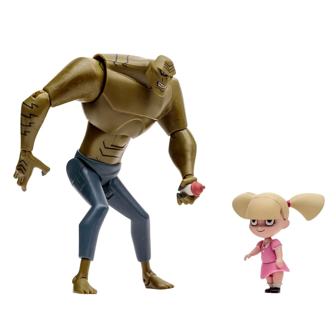 DC The New Batman Adventures Killer Croc with Baby Doll