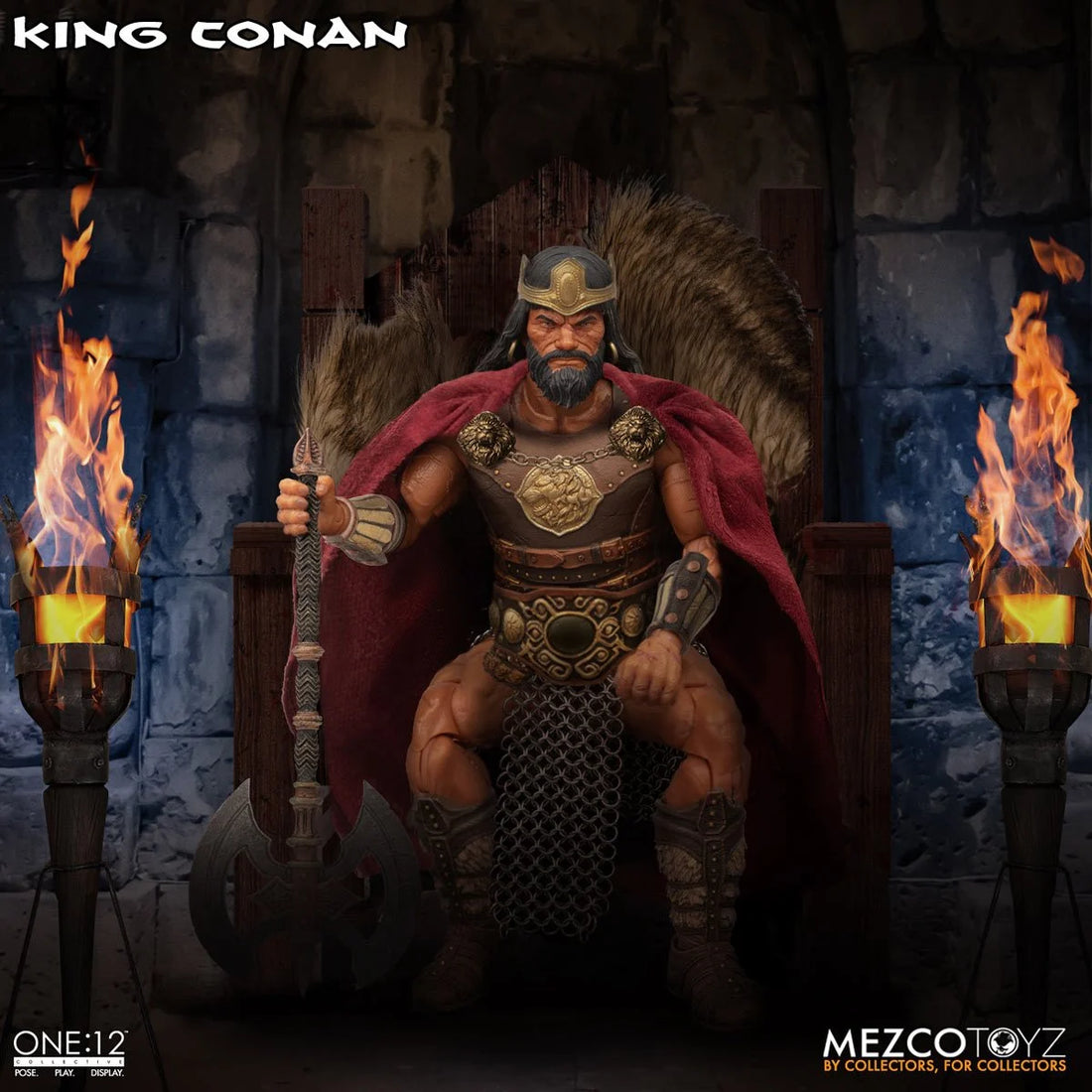 Conan the Barbarian King Conan One:12 Collective Action Figure