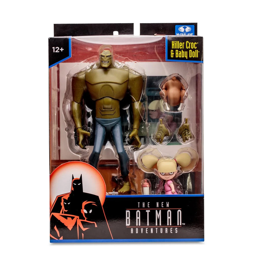 DC The New Batman Adventures Killer Croc with Baby Doll