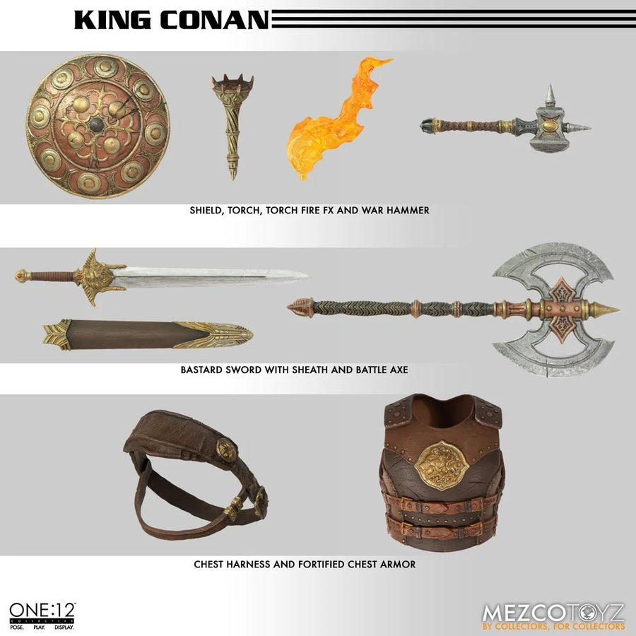 Conan the Barbarian King Conan One:12 Collective Action Figure