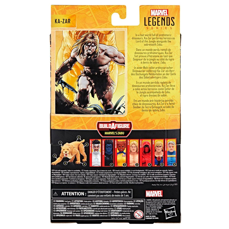 Marvel Legends Ka-Zar (Zabu BAF)