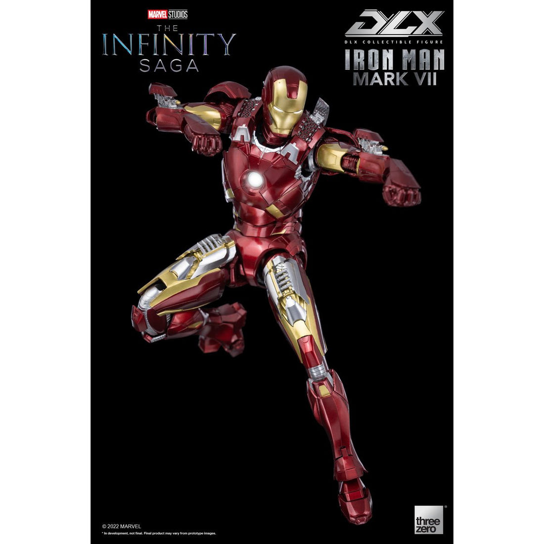 Marvel Studios: The Infinity Saga Iron Man Mark 7 DLX Action Figure