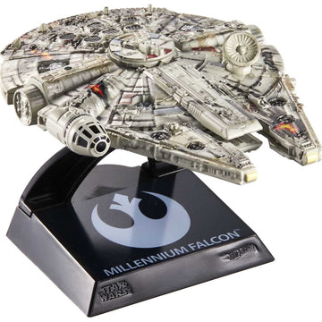 Star Wars Hot Wheels Starships Select Millenium Falcon (Variant, "Dinged Up Deal")