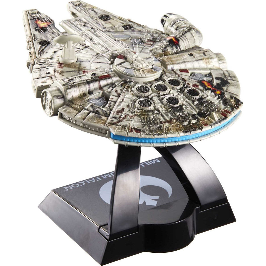 Star Wars Hot Wheels Starships Select Millenium Falcon (Variant, "Dinged Up Deal")