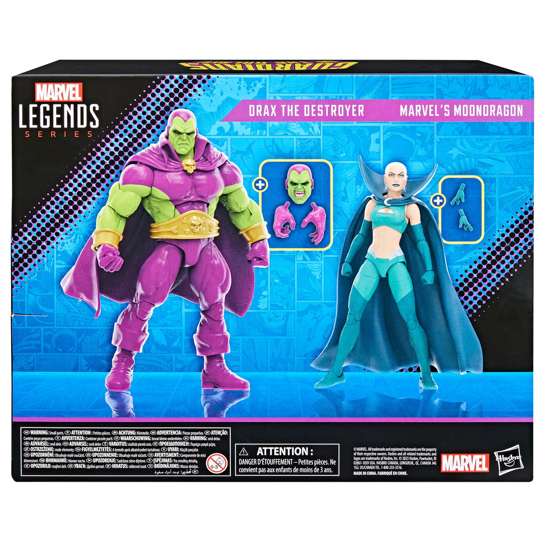 Marvel Legends Drax the Destroyer and Marvel&