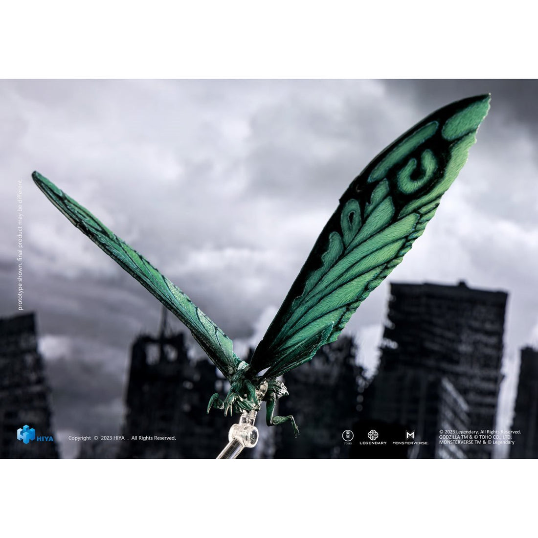 Godzilla: King of the Monsters Mothra Emerald Titan Exquisite Basic Action Figure - Previews Exclusive