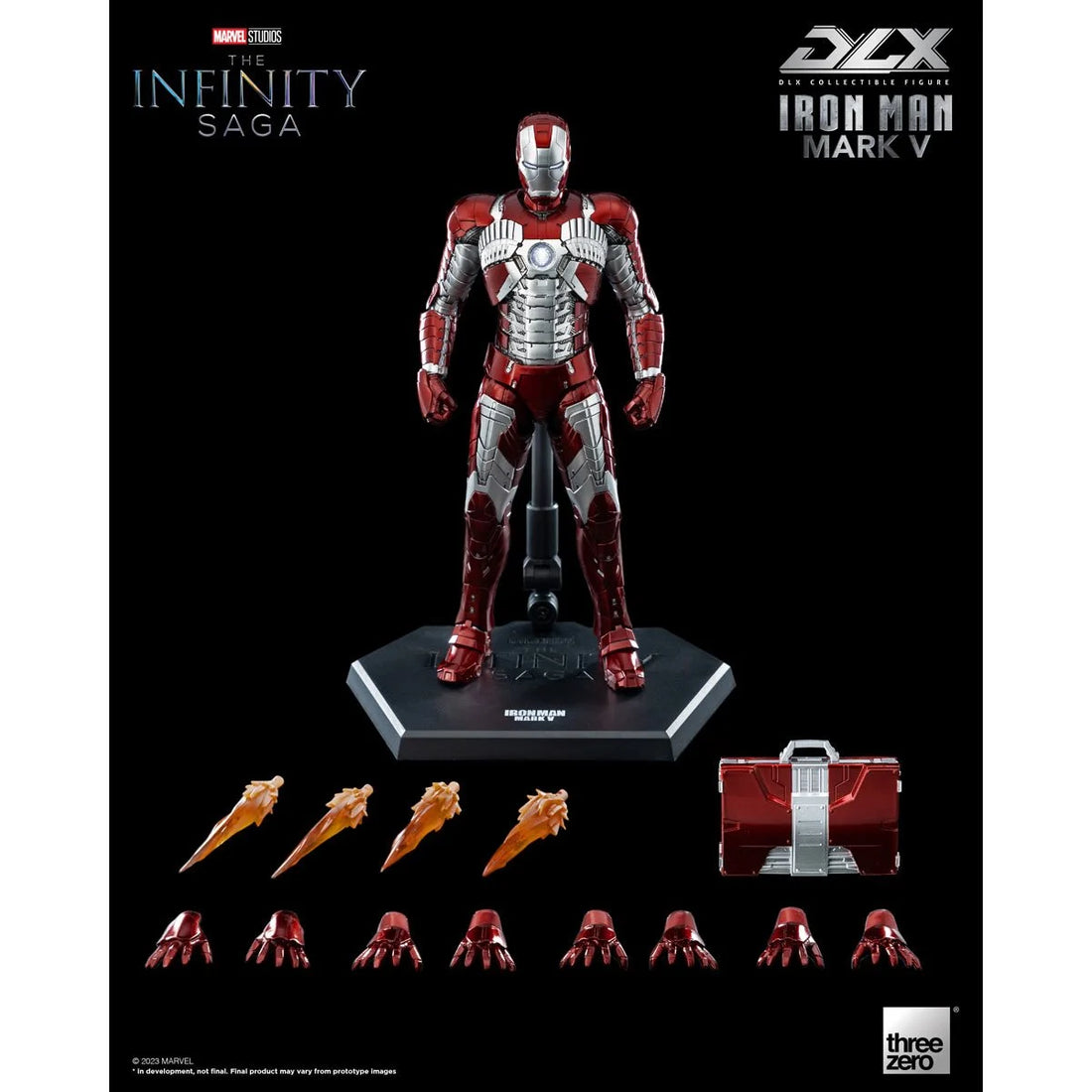 Marvel Studios: The Infinity Saga Iron Man Mark 5 DLX Action Figure