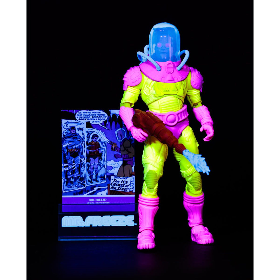 DC Multiverse Mr. Freeze Black Light Gold Label