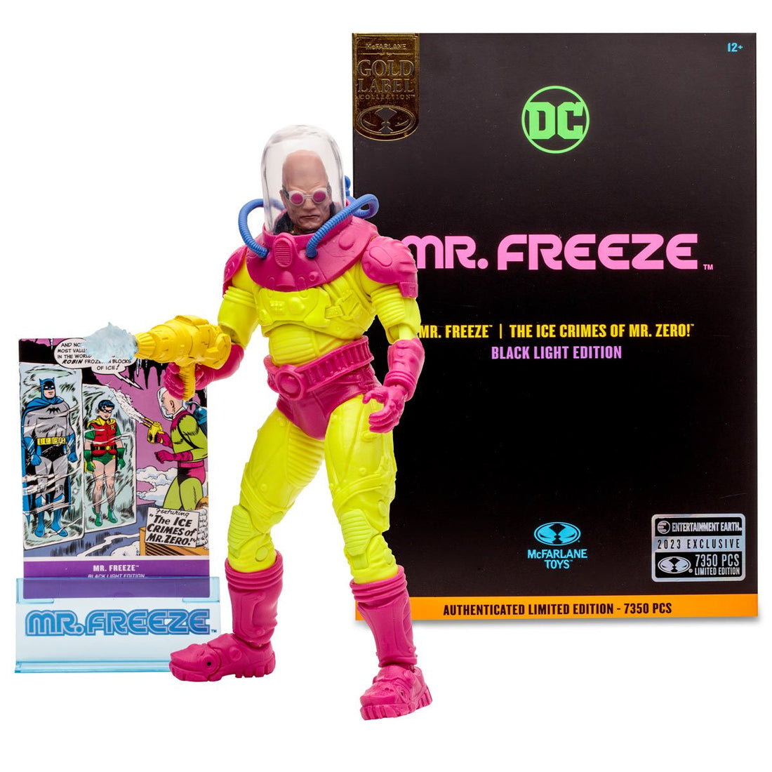 DC Multiverse Mr. Freeze Black Light Gold Label