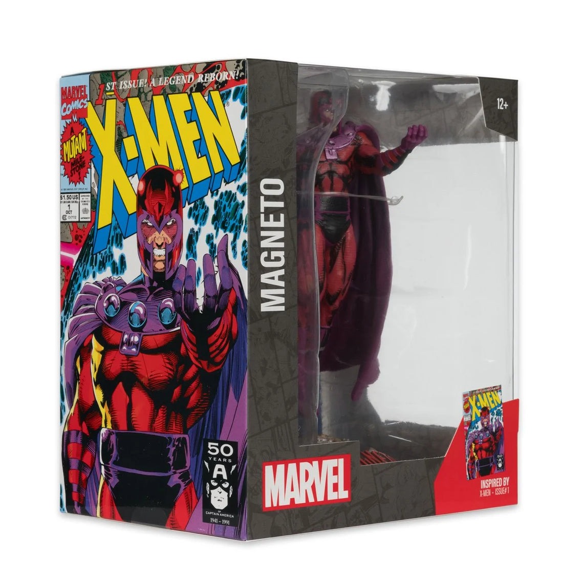 Marvel Wave 2 1:10 Scale Posed Figure with Scene - Magneto from X-Men 