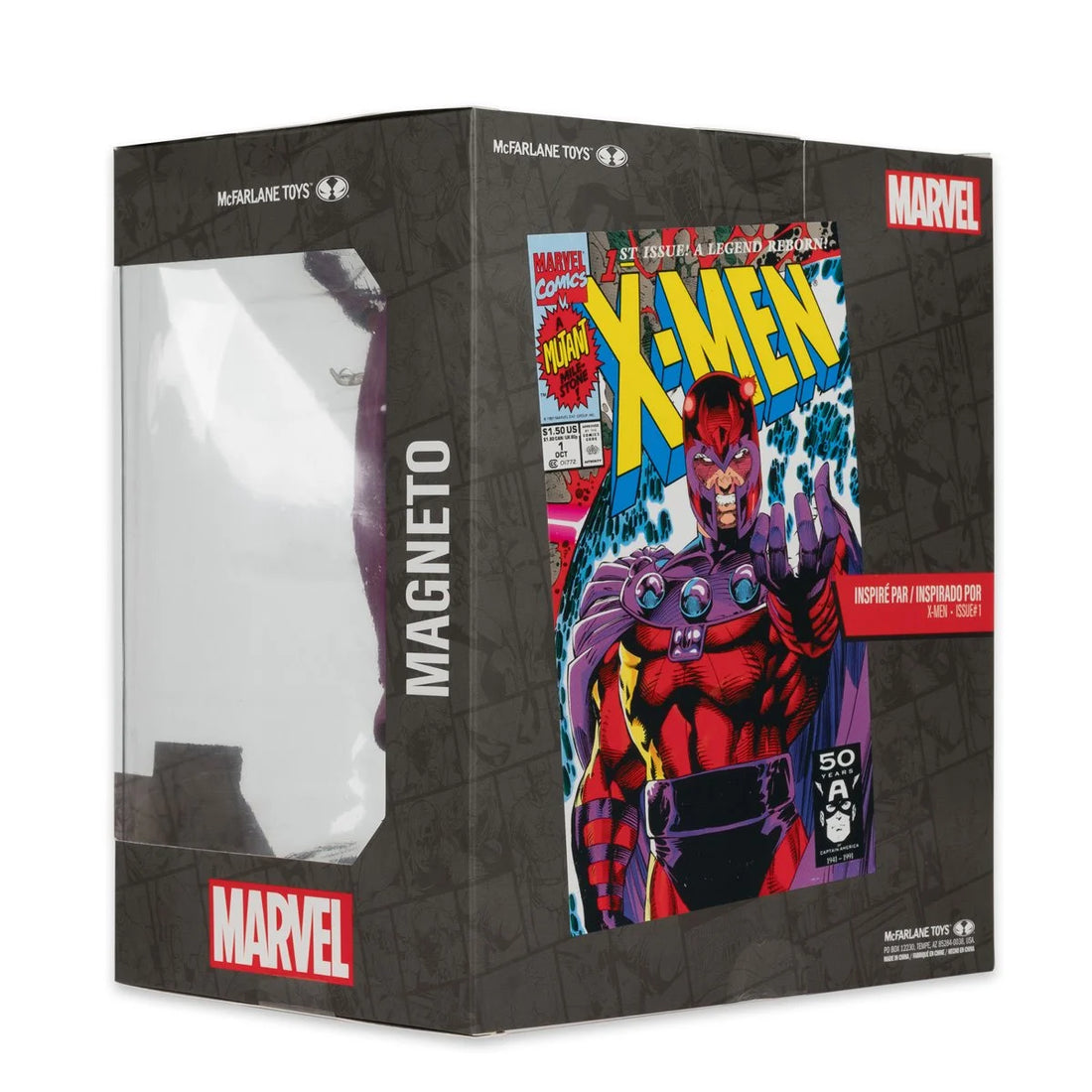 Marvel Wave 2 1:10 Scale Posed Figure with Scene - Magneto from X-Men 