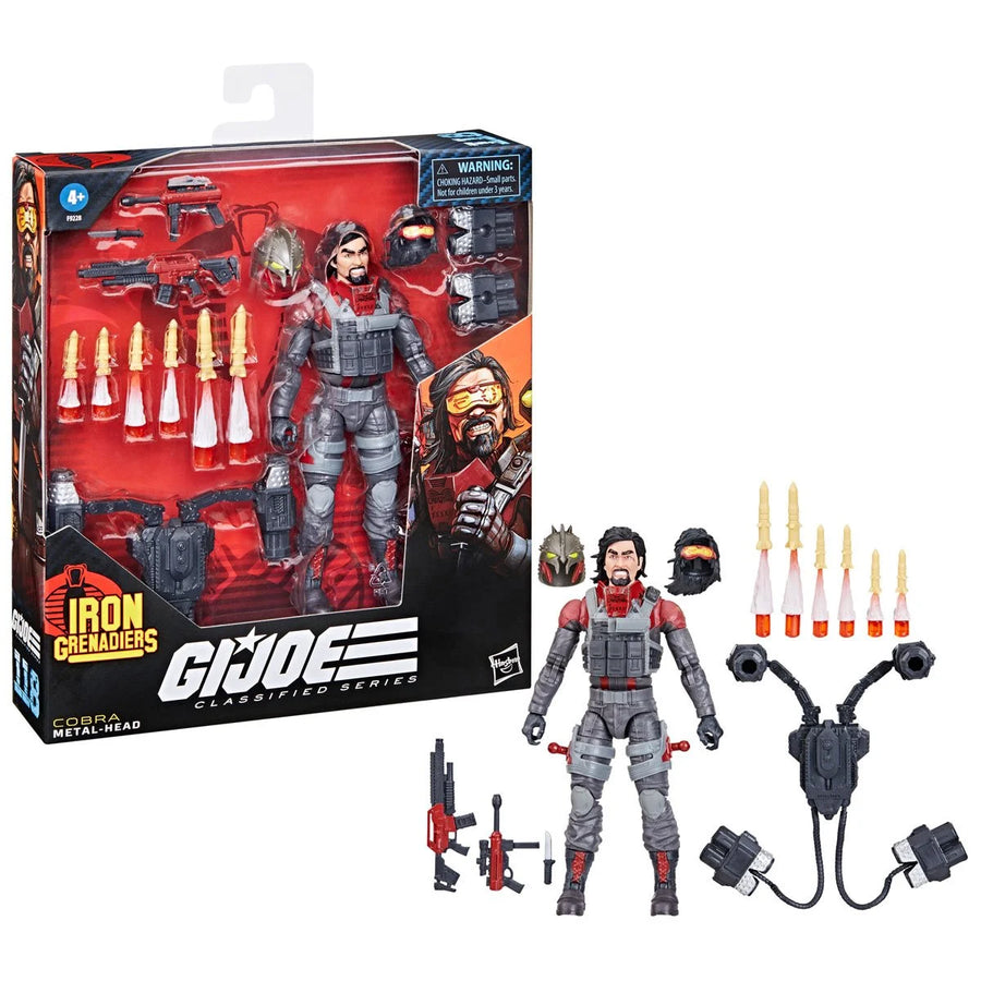 G.I. Joe Classified Series Deluxe Iron Grenadier Metal-Head