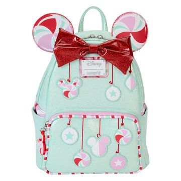 Minnie Mouse Holiday Peppermint Ornaments Mini-Backpack