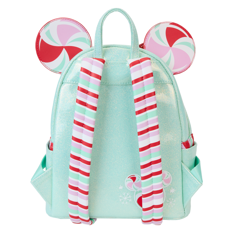 Minnie Mouse Holiday Peppermint Ornaments Mini-Backpack