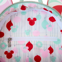 Minnie Mouse Holiday Peppermint Ornaments Mini-Backpack