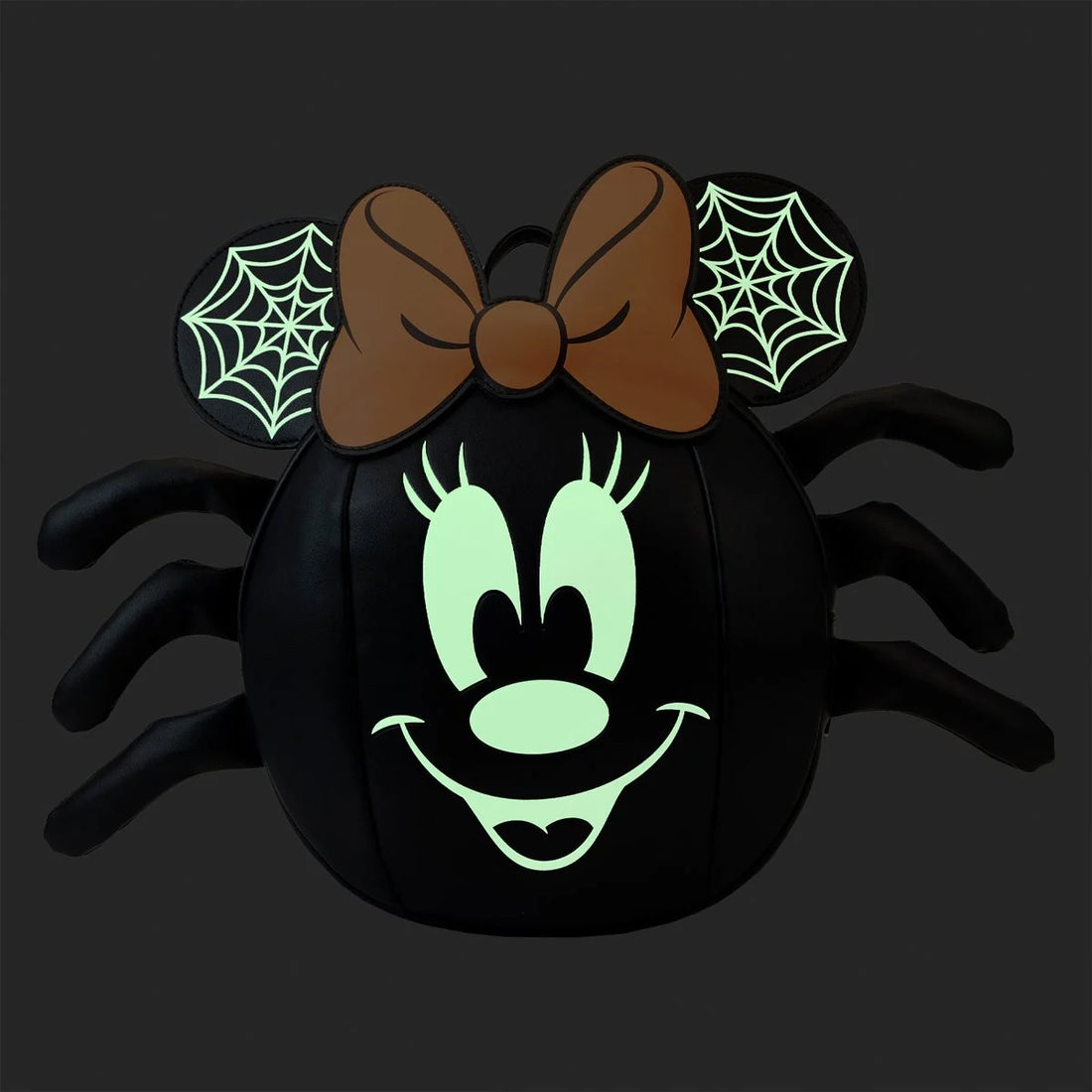 Disney Halloween Minnie Mouse Spider Glow-in-the-Dark Mini-Backpack