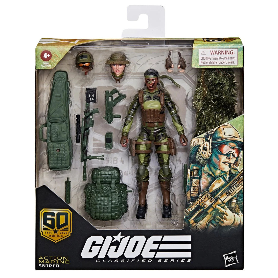 G.I. Joe Classified Series 60th Anniversary Action Marine Sniper